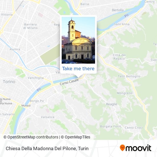 Chiesa Della Madonna Del Pilone map