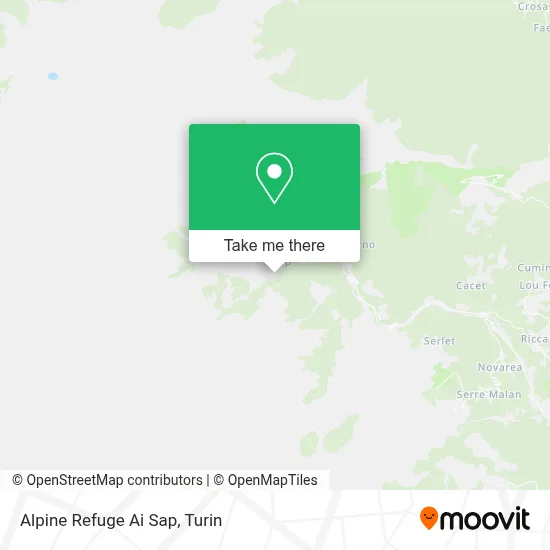Alpine Refuge Ai Sap map