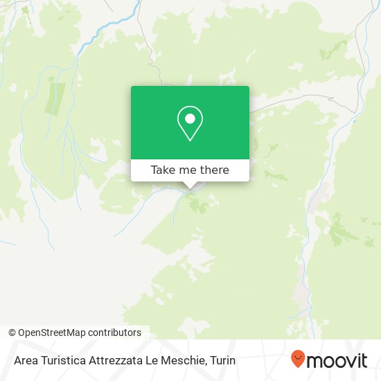 Area Turistica Attrezzata Le Meschie map