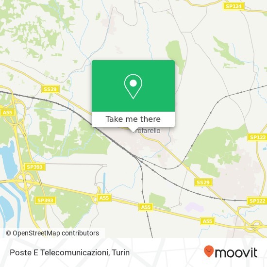 Poste E Telecomunicazioni map