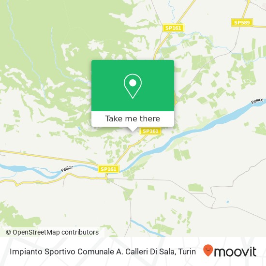 Impianto Sportivo Comunale A. Calleri Di Sala map