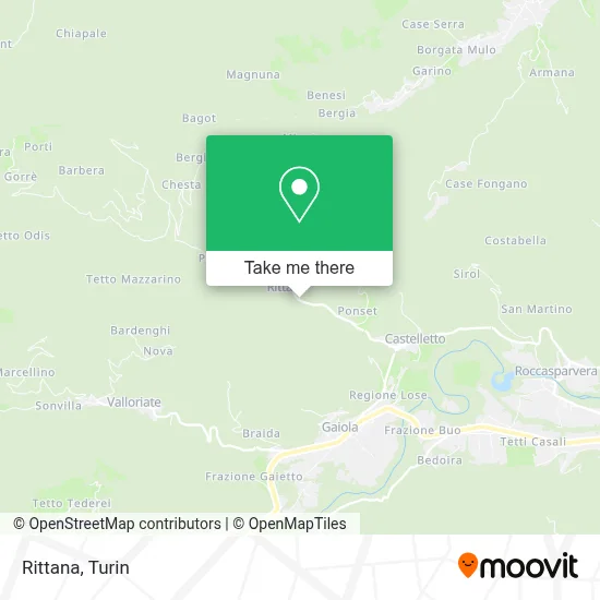 Rittana map