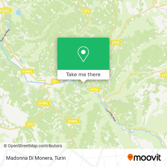 Madonna Di Monera map