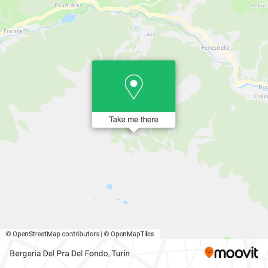 Bergeria Del Pra Del Fondo map