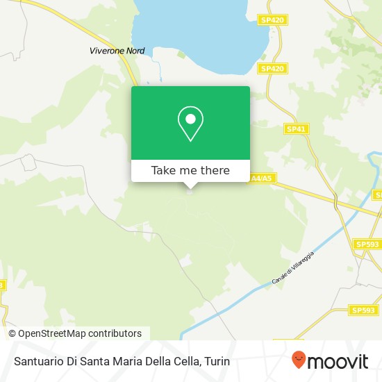 Santuario Di Santa Maria Della Cella map