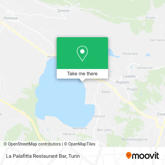 La Palafitta Restaurant Bar map