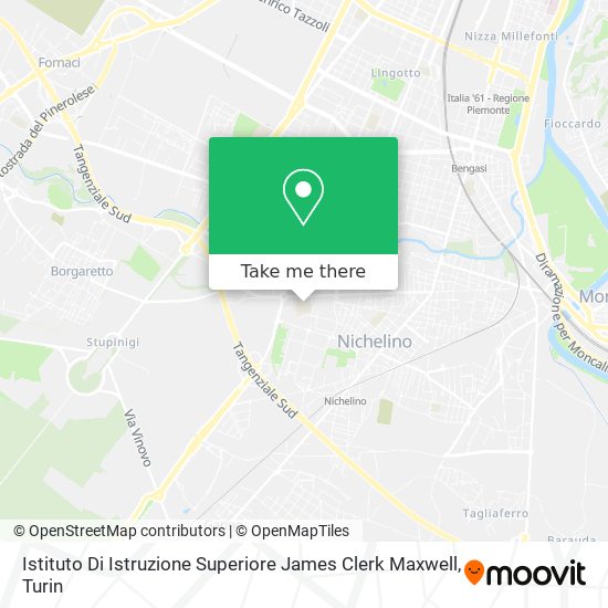 Istituto Di Istruzione Superiore James Clerk Maxwell map