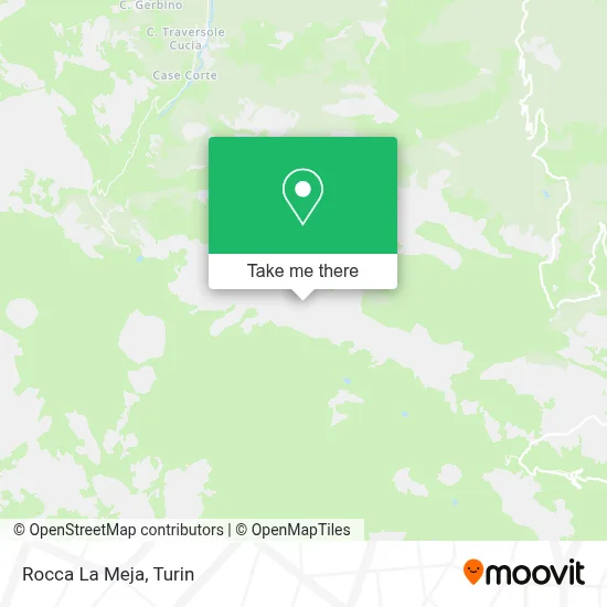 Rocca La Meja map