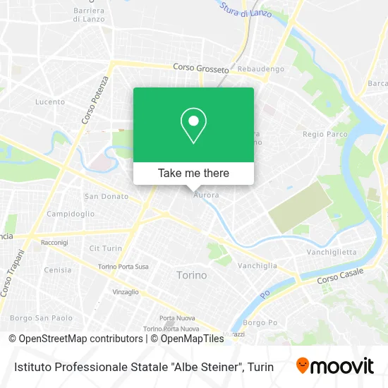 Albe Steiner Professional Institute map