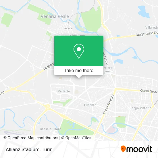 Allianz Stadium map
