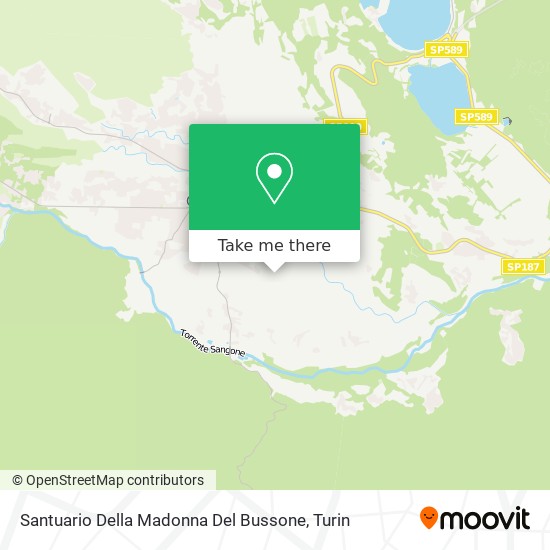 Santuario Della Madonna Del Bussone map