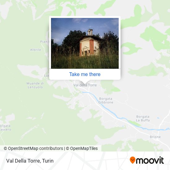 Val Della Torre map