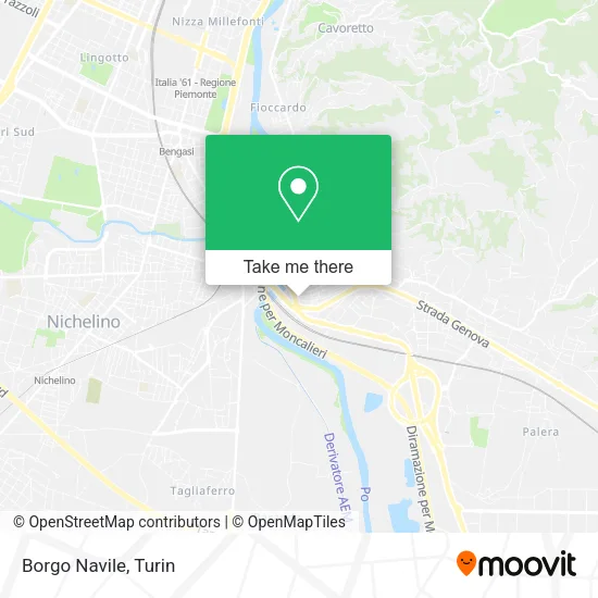 Borgo Navile map