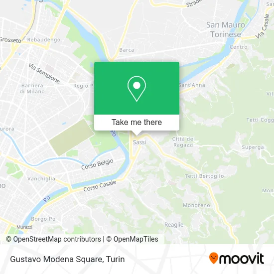 Gustavo Modena Square map