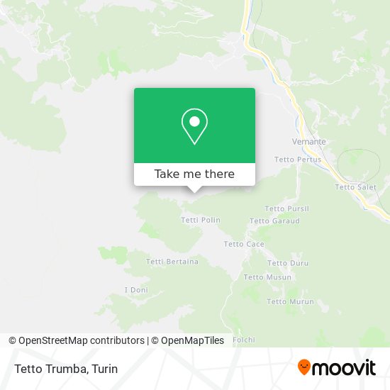 Tetto Trumba map