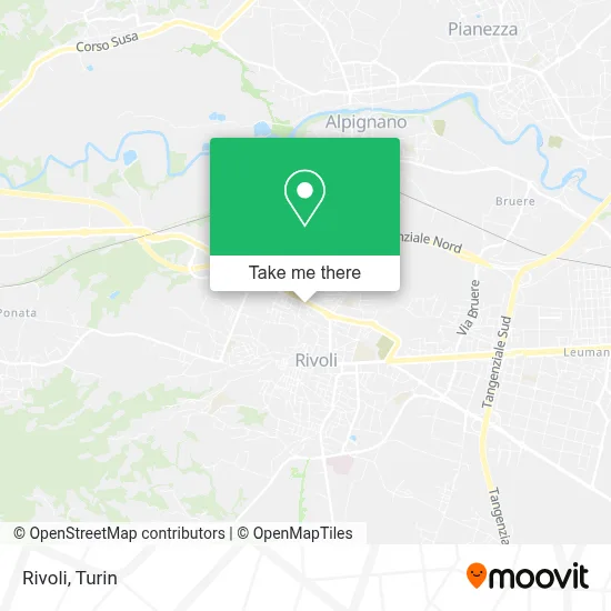 Rivoli map