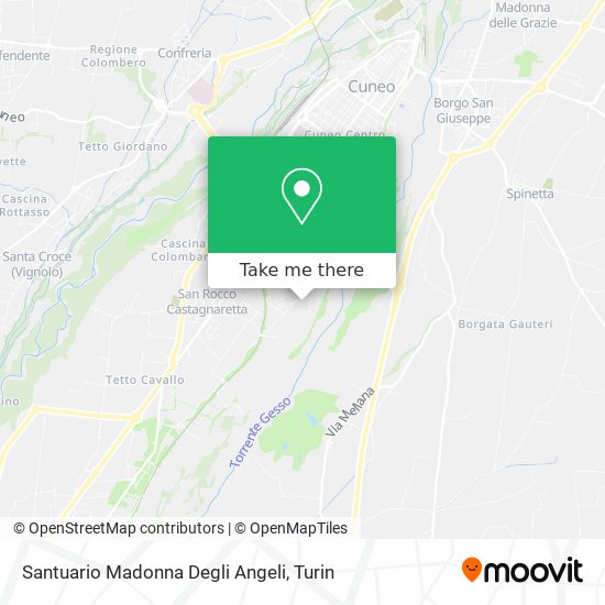 Santuario Madonna Degli Angeli map