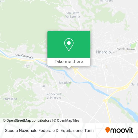 Scuola Nazionale Federale Di Equitazione map