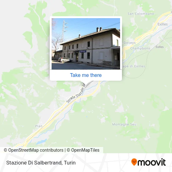 Stazione Di Salbertrand map