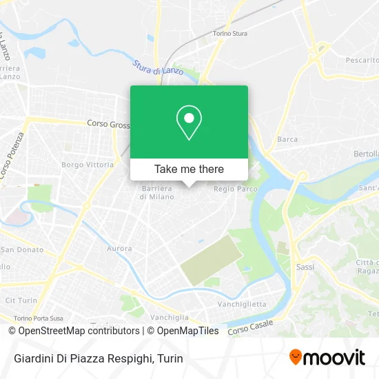 Respighi Square Gardens map