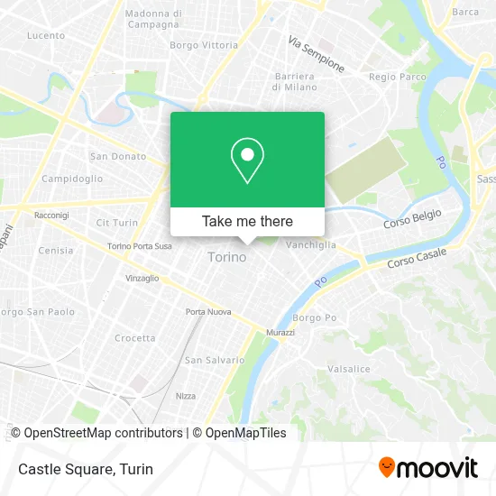 Castle Square map