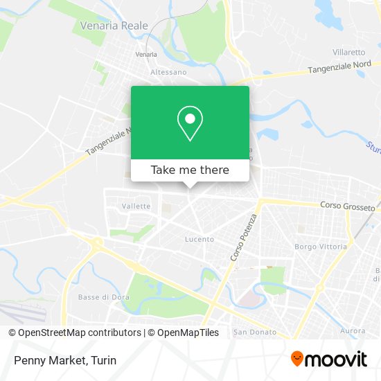 Penny Market map