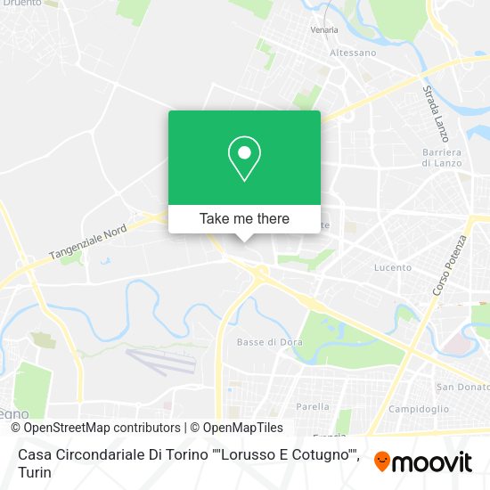 Casa Circondariale Di Torino ""Lorusso E Cotugno"" map