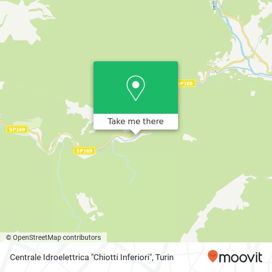 Centrale Idroelettrica "Chiotti Inferiori" map