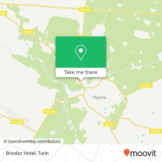 Brindor Hotel map