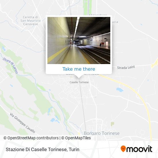 Stazione Di Caselle Torinese map
