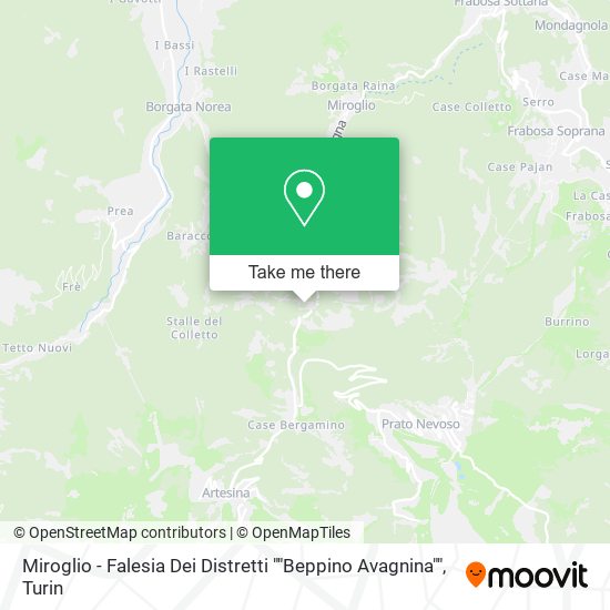 Miroglio - Falesia Dei Distretti ""Beppino Avagnina"" map