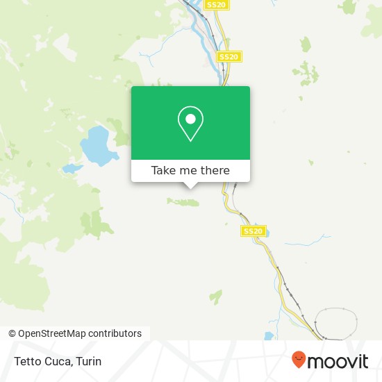 Tetto Cuca map