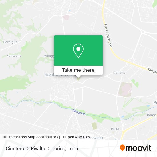 Cimitero Di Rivalta Di Torino map