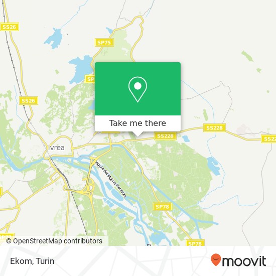 Ekom map