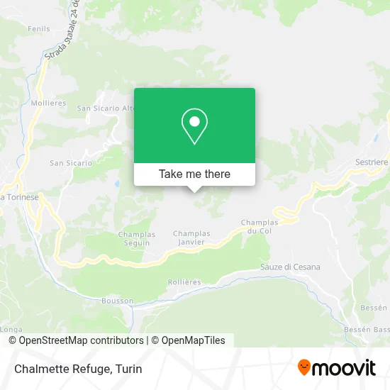 Chalmette Refuge map