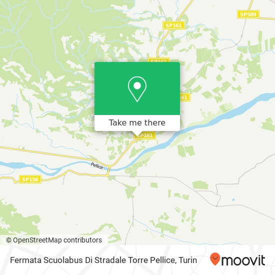 Fermata Scuolabus Di Stradale Torre Pellice map