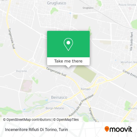 Inceneritore Rifiuti Di Torino map