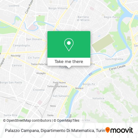 Palazzo Campana, Dipartimento Di Matematica map