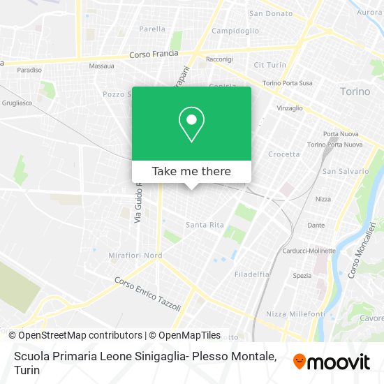 Scuola Primaria Leone Sinigaglia- Plesso Montale map