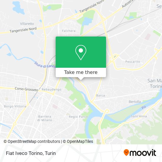 Fiat Iveco Torino map