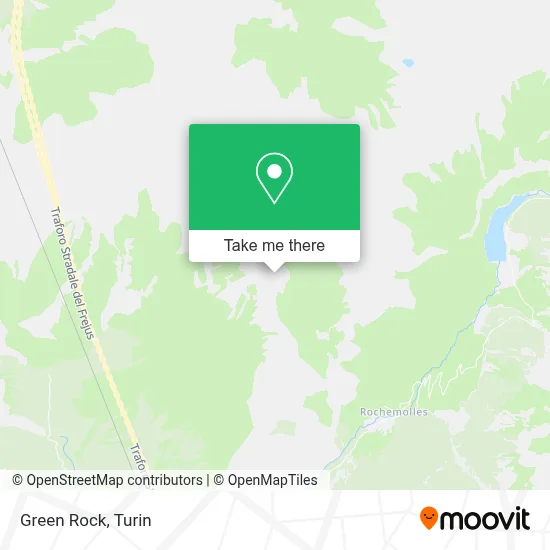 Green Rock map