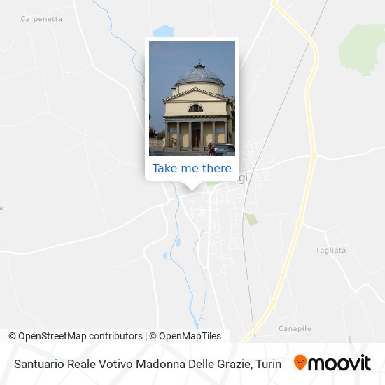 Santuario Reale Votivo Madonna Delle Grazie map
