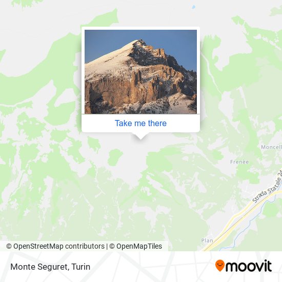 Monte Seguret map