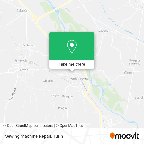 Sewing Machine Repair map