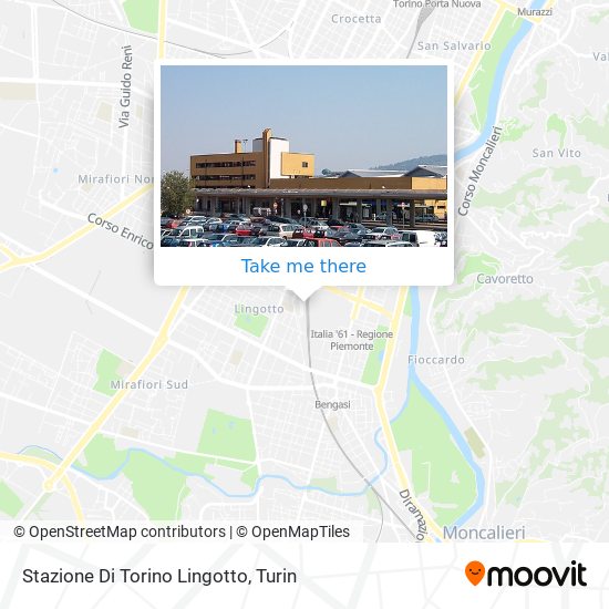 Stazione Di Torino Lingotto map