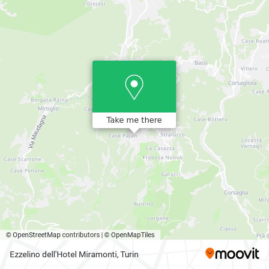 Ezzelino dell'Hotel Miramonti map