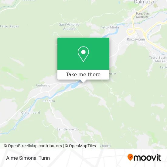 Aime Simona map
