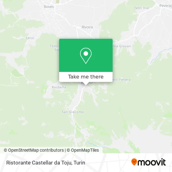 Castellar Restaurant by Toju map