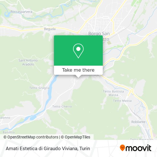 Amati Estetica di Giraudo Viviana map