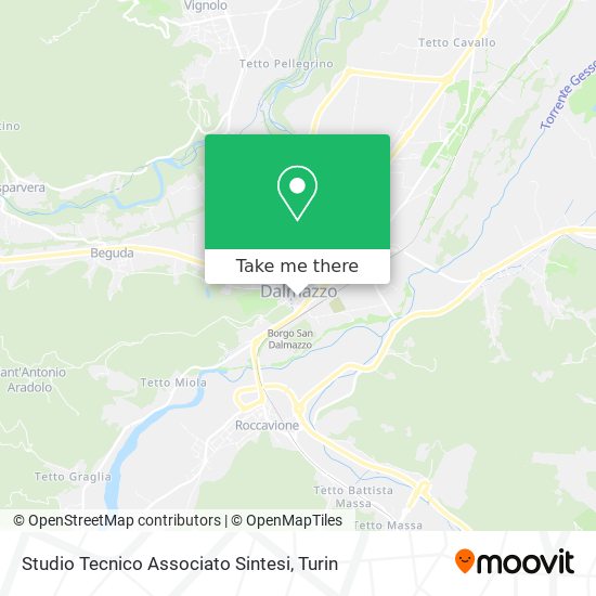 Studio Tecnico Associato Sintesi map